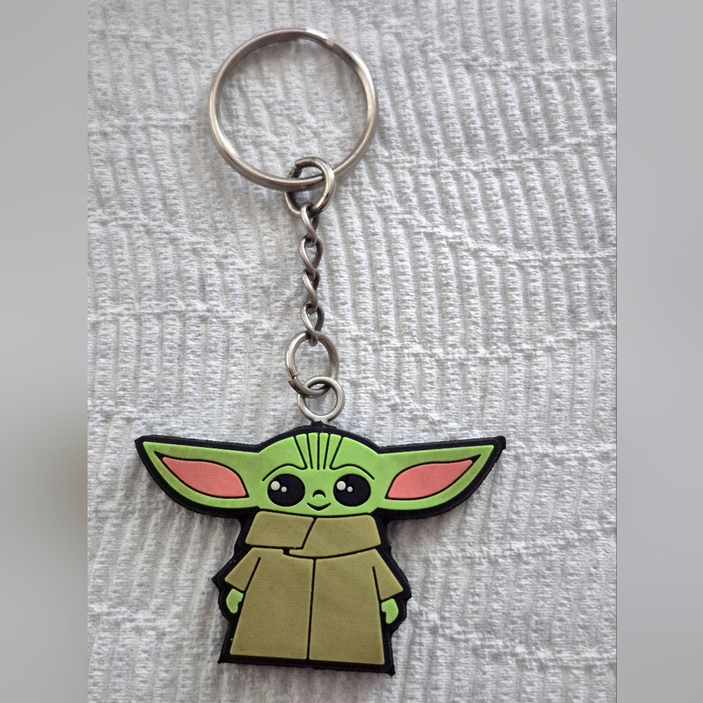 Star Wars Super Megafest 2021 Embroidered Patch New England&Mandalorian Keychain - Picture 9 of 11